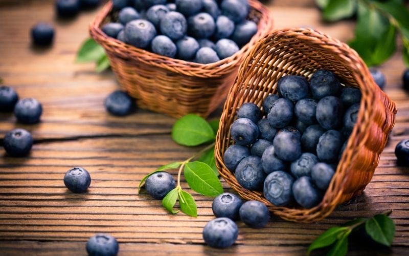 blueberries