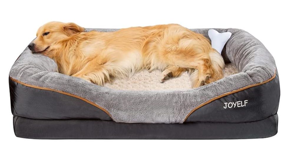 JOYELF XLarge Memory Foam Dog Bed, Orthopedic Dog Bed