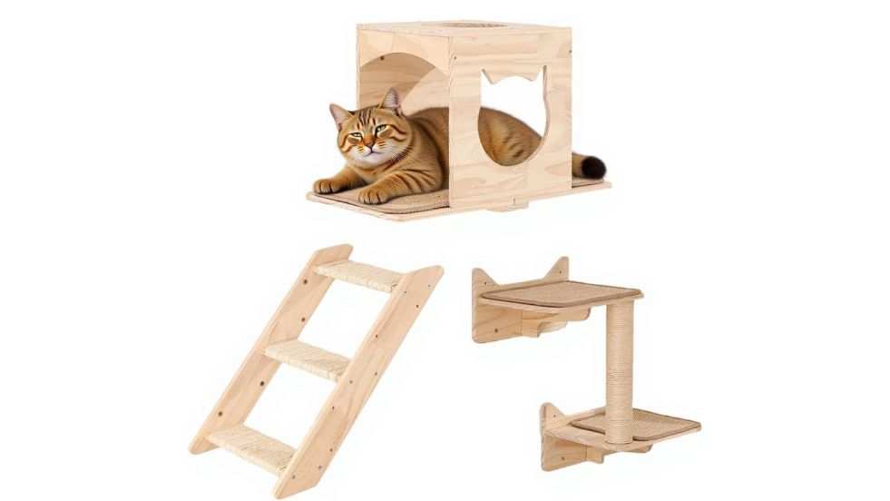  MIUZMORE Store Wall-Mounted Cat Tree