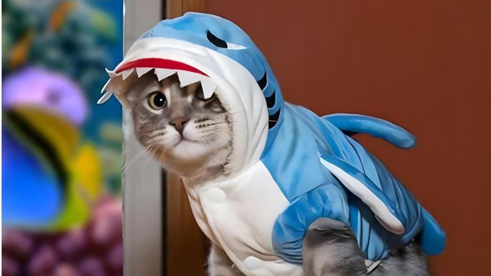 NACOCO Shark Dog Costume