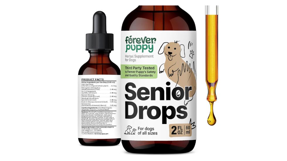 Forever Puppy Senior Dogs Drops